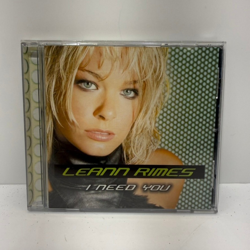 LeAnn Rimes I Need You CD 2001 Curb Records Country Pop Elton John Duet D2-77979